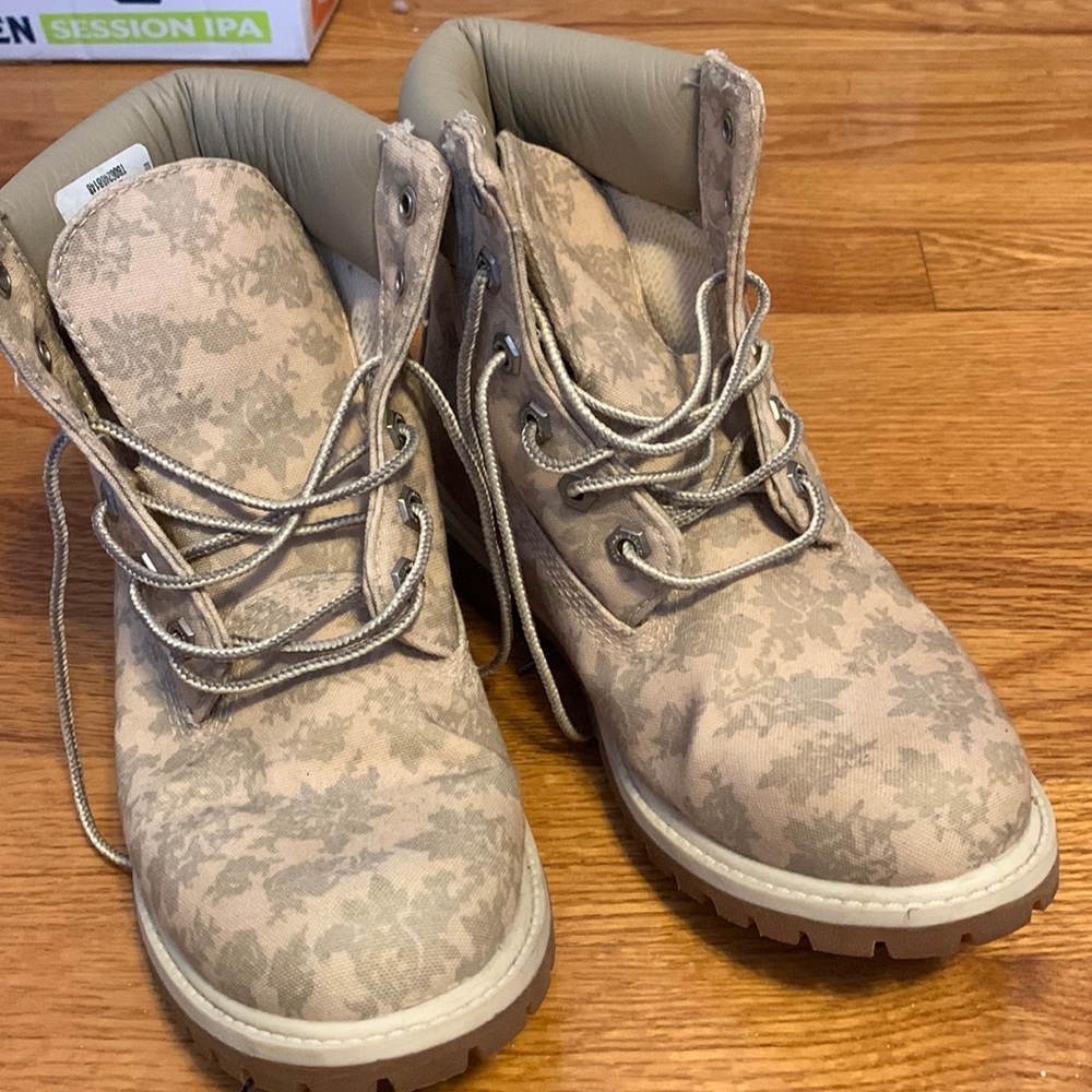 Floral Boots